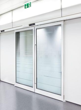 平移式低發塵自動門機