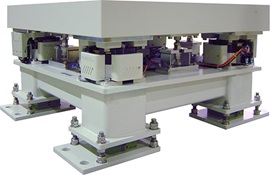 氣動式主動除振系統